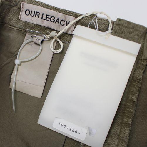 OUR LEGACY アワーレガシー MOUNT CARGO カーゴパンツ 48 カーキ