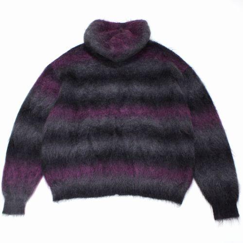 Supreme × HYSTERIC GLAMOUR 24AW Mohair Zip Up Hooded Sweater