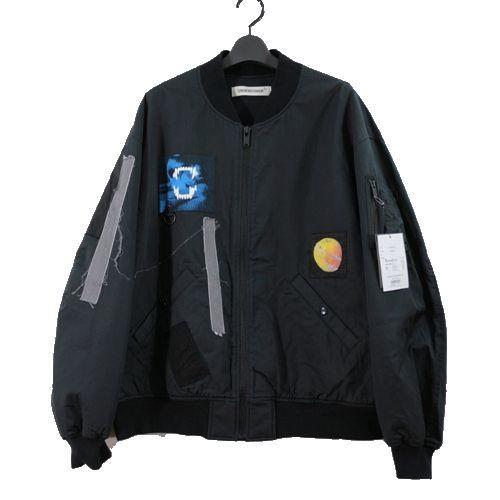 UNDERCOVER アンダーカバー 25SS CoツイルランダムプリントパッチMA-1