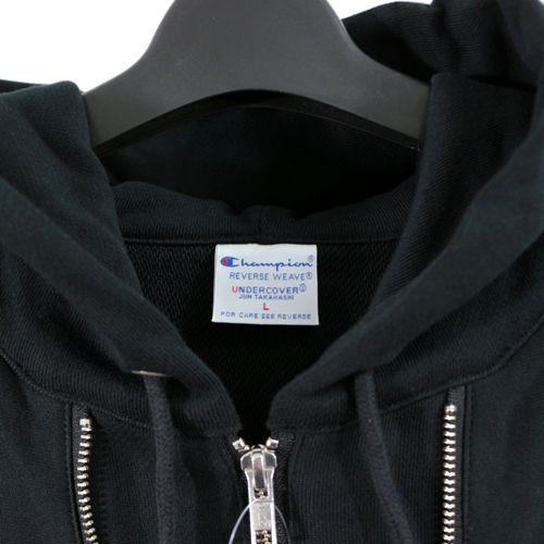 【新品】 undercover chanpion M ジップ パーカー UNDERCOVER×Champion ジップパーカー Mサイズ タグ付き