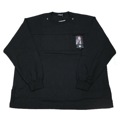 更に値下げしました！UNDERCOVER アンダーカバー ZNICIT ロゴ ロンT 長袖Tシャツ UNDERCOVER アンダーカバー 25SS 切替ワイドLSTEE Jネーム 長袖 T