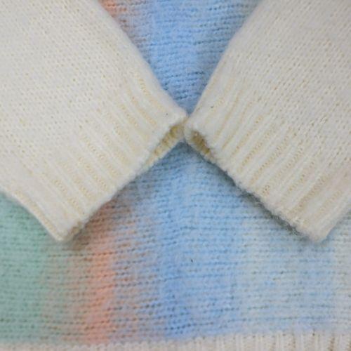 JieDa ジエダ 23AW GRADATION KNIT グラデーションニット 2 オフ