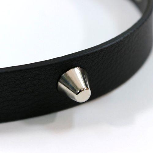 UNDERCOVER アンダーカバー 25SS スタッズベルト ブラック : unstitch