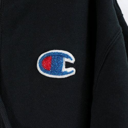 【新品】 undercover chanpion M ジップ パーカー UNDERCOVER × Champion 25SS 10ozチャンピオン裏毛ビーズ刺繍ダブルZIP