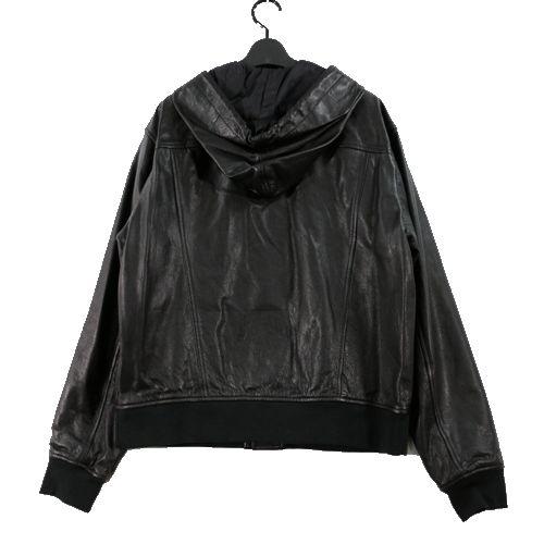 UNDERCOVER アンダーカバー 25SS カウレザー フード レザーブルゾン
