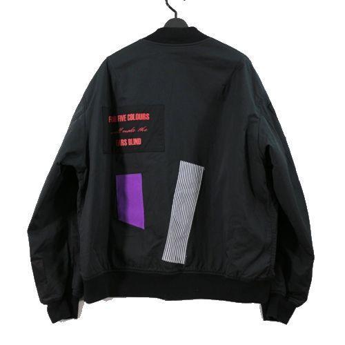 UNDERCOVER アンダーカバー 25SS CoツイルランダムプリントパッチMA-1