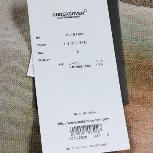 UNDERCOVER アンダーカバー 25SS Robert Bosisio ニット 3 ベージュ