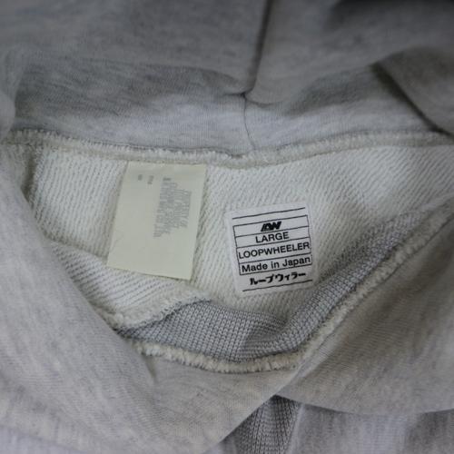 N.HOOLYWOOD × LOOPWHEELER パーカー L グレー : unstitch Yahoo!店