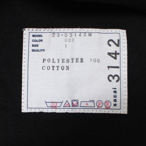 sacai サカイ 23AW Matte Taffeta Pants マット タフタ カーゴパンツ 1