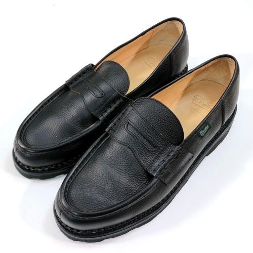 Paraboot パラブーツ REIMS/MARCHE NOIR-GR NOIR ランス ローファー 