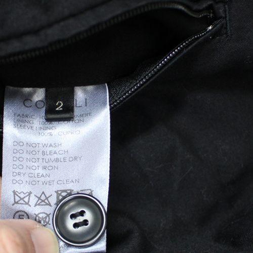 COMOLI コモリ 24AW カシミヤ ダッフルコート 2 ブラック : unstitch