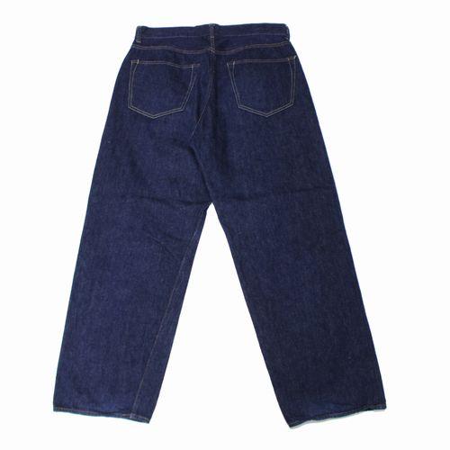 コモリ 24ss 5Pポケットパンツインディゴ COMOLI コモリ 24SS デニム5Pパンツ 2 インディゴ : unstitch Yahoo!店