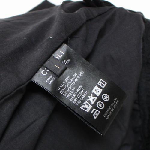 COMOLI コモリ 25SS サマーウール パンツ 1 チャコール : unstitch