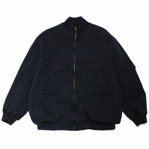 COMOLI 25AW コットンジャージ G8ジャケット サイズ1 新品未使用 COMOLI コモリ 25AW コットンジャージ G8ジャケット 1 ブラック