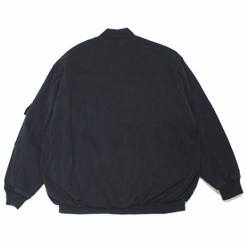 COMOLI コモリ 25AW コットンジャージ G8ジャケット 1 ブラック