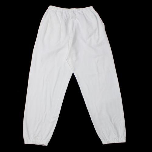 COMOLI コモリ 24SS 製品染 裏毛 パンツ 2 ホワイト : unstitch Yahoo
