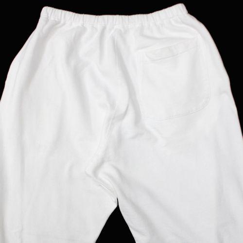 COMOLI コモリ 24SS 製品染 裏毛 パンツ 2 ホワイト : unstitch Yahoo