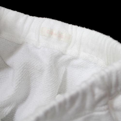 COMOLI コモリ 24SS 製品染 裏毛 パンツ 2 ホワイト : unstitch Yahoo