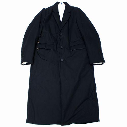 SUNSEA サンシー 19AW After The Dream コート 3 ブラック : unstitch