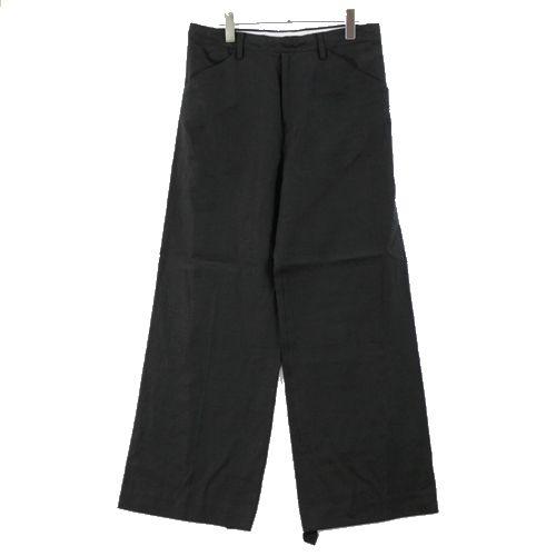 SUNSEA サンシー 20SS LINEN WIDE STRAIGHT PANTS リネン ワイド