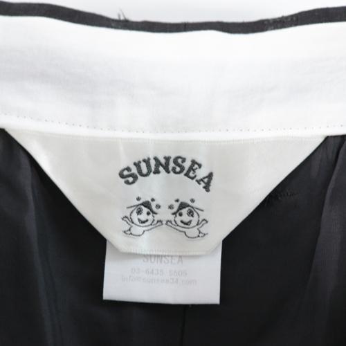 SUNSEA サンシー 20SS LINEN WIDE STRAIGHT PANTS リネン ワイド