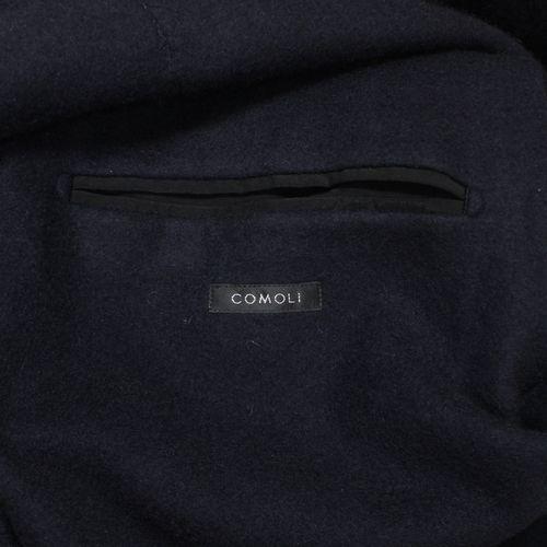 COMOLI コモリ 23AW カシミヤ ネイビーブレザー ジャケット 3 ネイビー