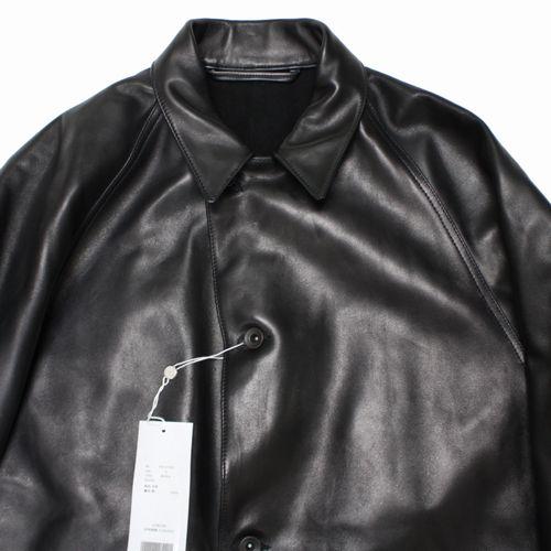 COMOLI コモリ 24SS レザー ワークジャケット 2 ブラック : unstitch