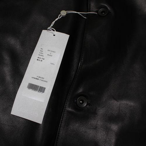 COMOLI コモリ 24SS レザー ワークジャケット 2 ブラック : unstitch