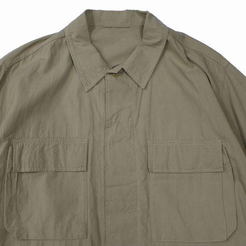 COMOLI コモリ 24SS KHAKI B.D.U ジャケット 2 カーキ : unstitch