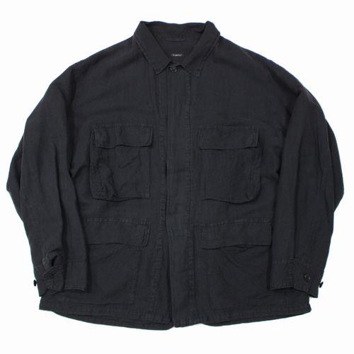 COMOLI コモリ フェードブラックB.D.Uジャケット COMOLI (コモリ) フェードブラック B.D.Uジャケット [FADE BLACK]