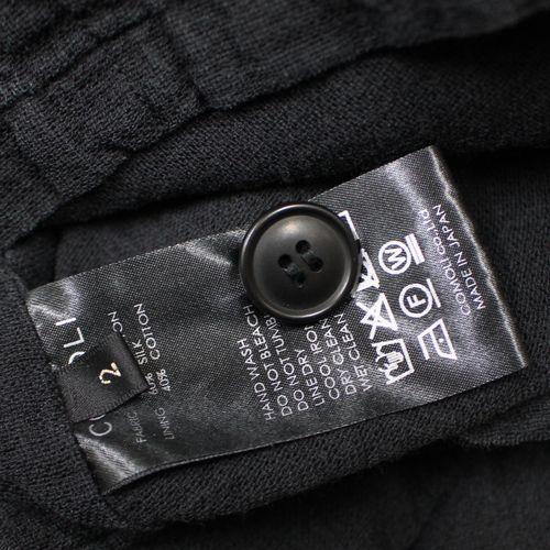 COMOLI コモリ 25SS フェードブラック B.D.Uジャケット 2 ブラック