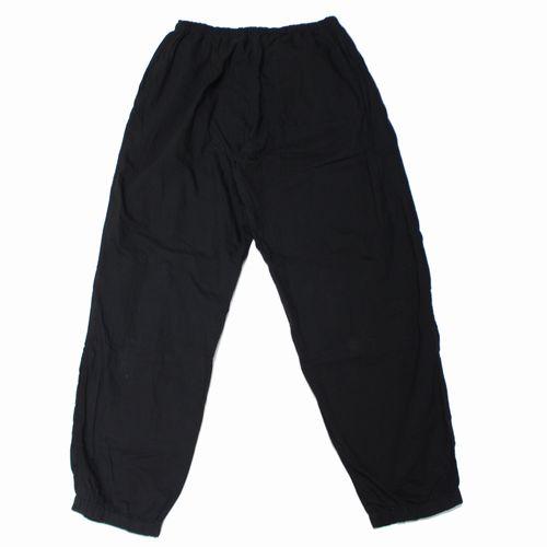 COMOLI コモリ 25SS KHADIコットン ドローストリングパンツ 2 ブラック
