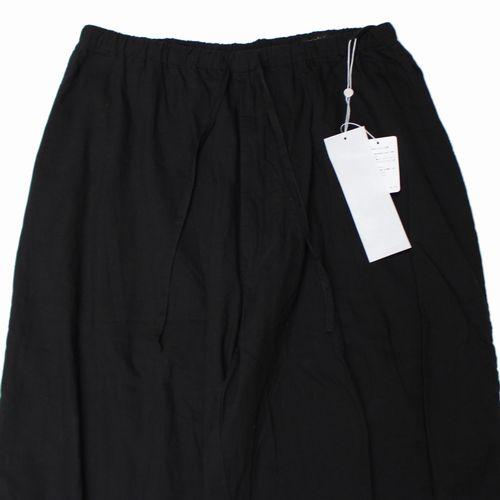 25SS COMOLI KHADIコットン ドローストリングパンツ COMOLI “KHADI コットンジャケット“ color : BLACK size : 1,2,3