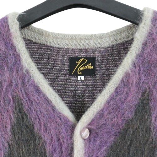 Needles ニードルス 18AW モヘアカーディガン L グレー : unstitch