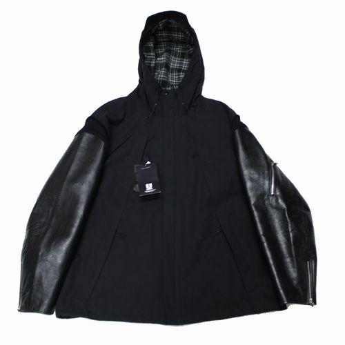 UNDERCOVER マウンテンパーカー UNDERCOVER アンダーカバー 24AW 袖レザーマウンテンパーカー 4