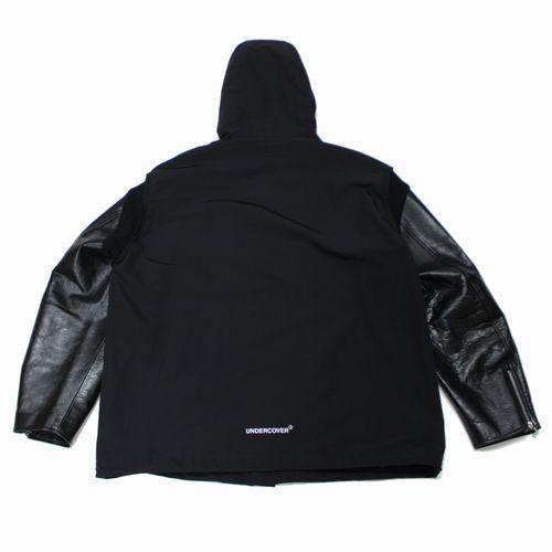 UNDERCOVER アンダーカバー 24AW 袖レザーマウンテンパーカー 4