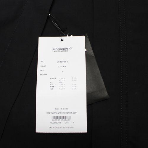 UNDERCOVER 袖レザーマウンテンパーカー試着のみ　定価121000円限定 UNDERCOVER アンダーカバー 24AW 袖レザーマウンテンパーカー 4