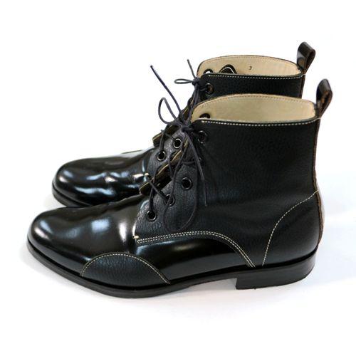 SUNSEA サンシー 20AW BOOTS ブーツ 3 ブラック : unstitch Yahoo!店