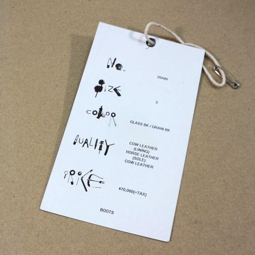 SUNSEA サンシー 20AW BOOTS ブーツ 3 ブラック : unstitch Yahoo!店