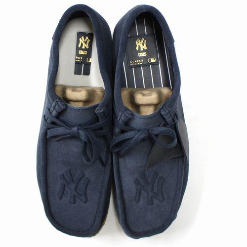 clarks KITHコラボ　ヤンキース　ワラビー Clarks × KITH New York Yankees 21AW Wallabee ワラビー UK8.5