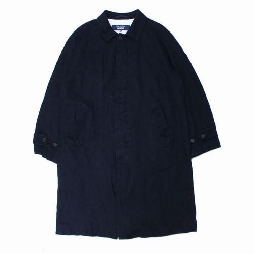 M　コムデギャルソンオム　25AW　ウールサージ 製品縮絨 ジャケット　黒　新品 COMME des GARCONS HOMME コムデギャルソンオム 25AW ウールサージ製品
