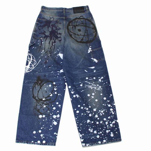新品未使用　marc jacobs futura デニム　ジーンズ　フューチュラ MARC JACOBS × FUTURA マークジェイコブス フューチュラ Painted