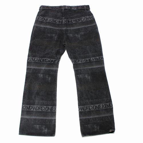 2023年【未使用に近い美品】★sacai × Eric Haze★プリーツ sacai × Eric Haze 23SS Denim Pants サカイ エリックヘイズ デニム