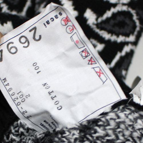 Sacai サカイ 22SS Bandana Knit Blouson バンダナニットブルゾン 2