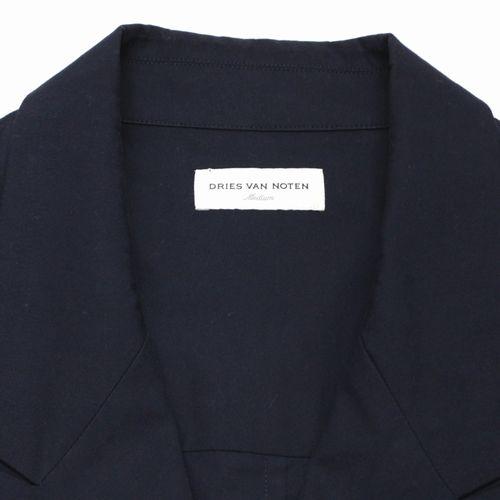 【美品】DRIES VAN NOTEN ダウンジャケット ダブルブレスト DRIES VAN NOTEN ドリスヴァンノッテン 24SS ダブルブレスト コットン