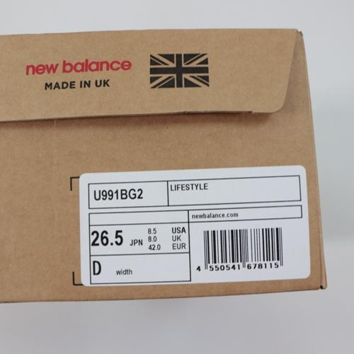 new balance ニューバランス U991BG2 スニーカー US8.5(26.5cm