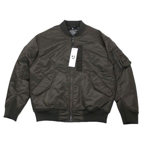 UNIQLO +J 2026 ハイブリッドダウンオーバーサイズMA−1 ジャケット M