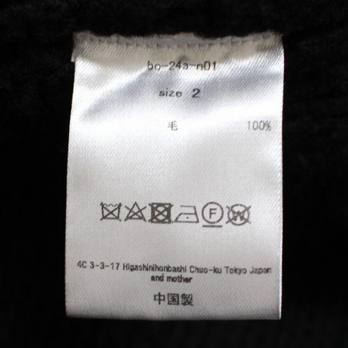 barbell object バーベルオブジェクト 24AW cardiローゲージニット