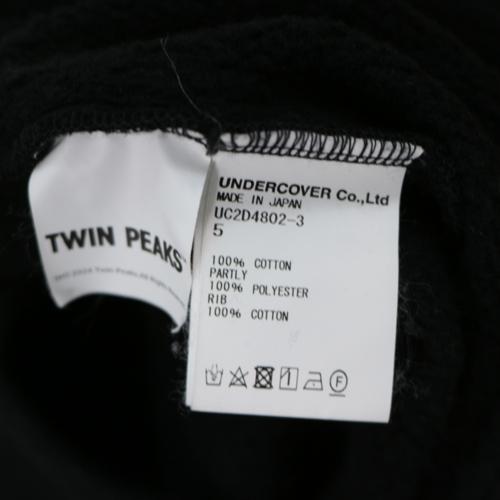 UNDERCOVER アンダーカバー 24AW 裏起毛ウラケ片ZIPPKTプルオーバー