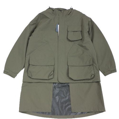 GU × ENGINEERED GARMENTS 25AW パデッドシェルパーカ by EG M カーキ